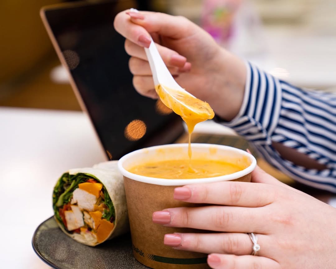 Green & Grilled Soup and Wrap Combo