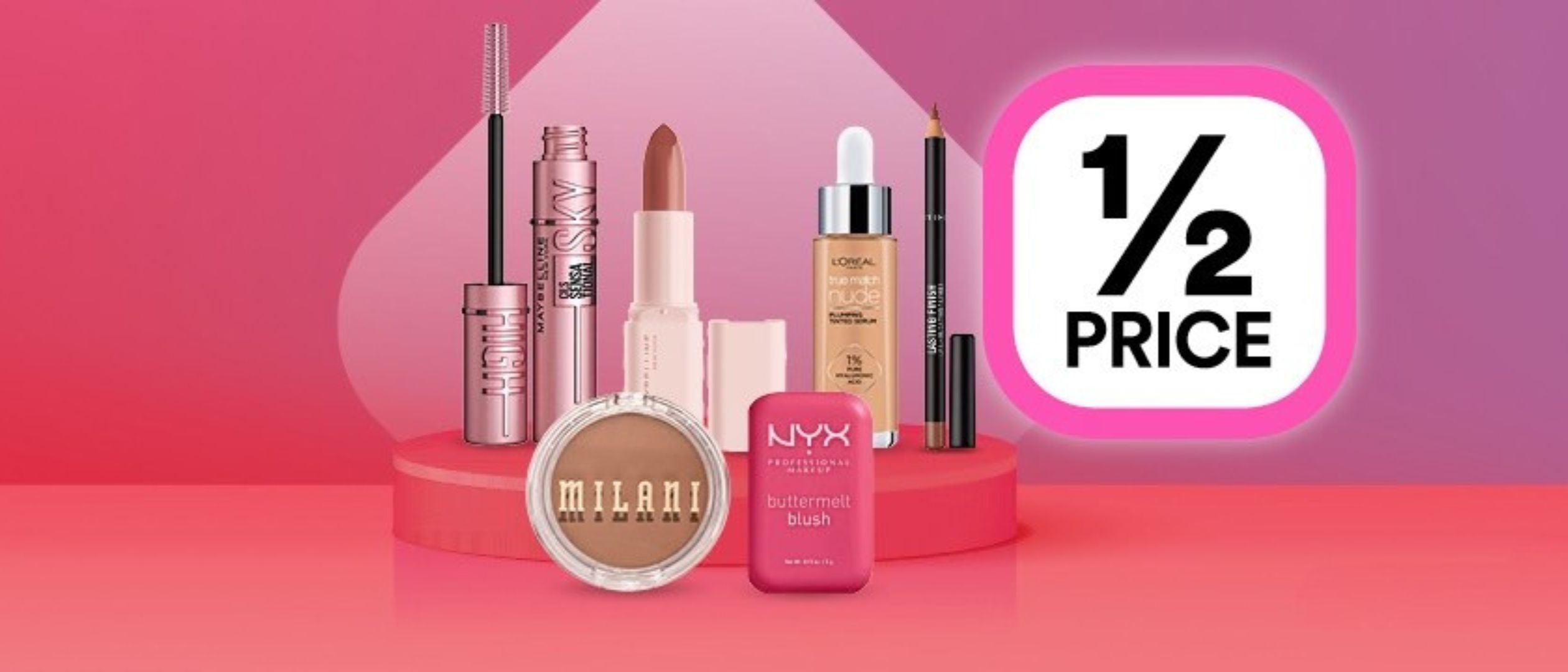 Priceline's Mega Makeup Sale