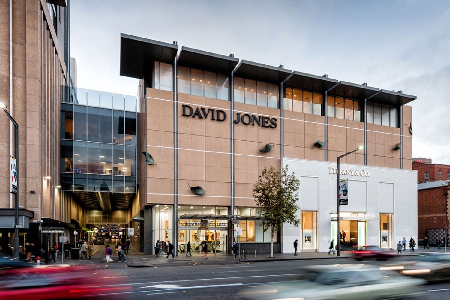 Adelaide Central Plaza North Terrace entrance
